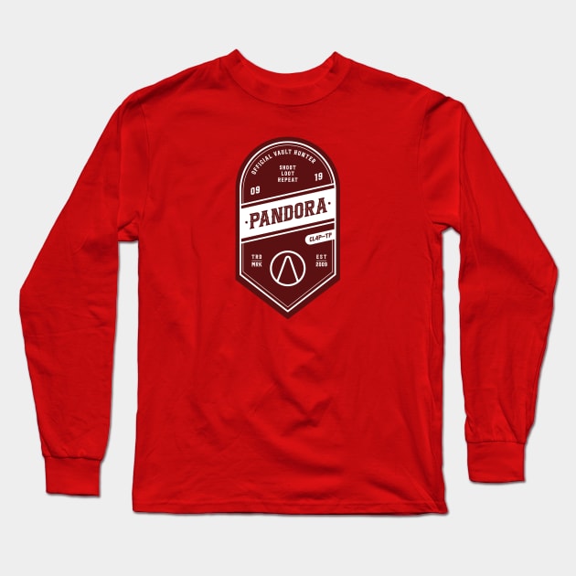 Official Vault Hunter Long Sleeve T-Shirt by BadBox